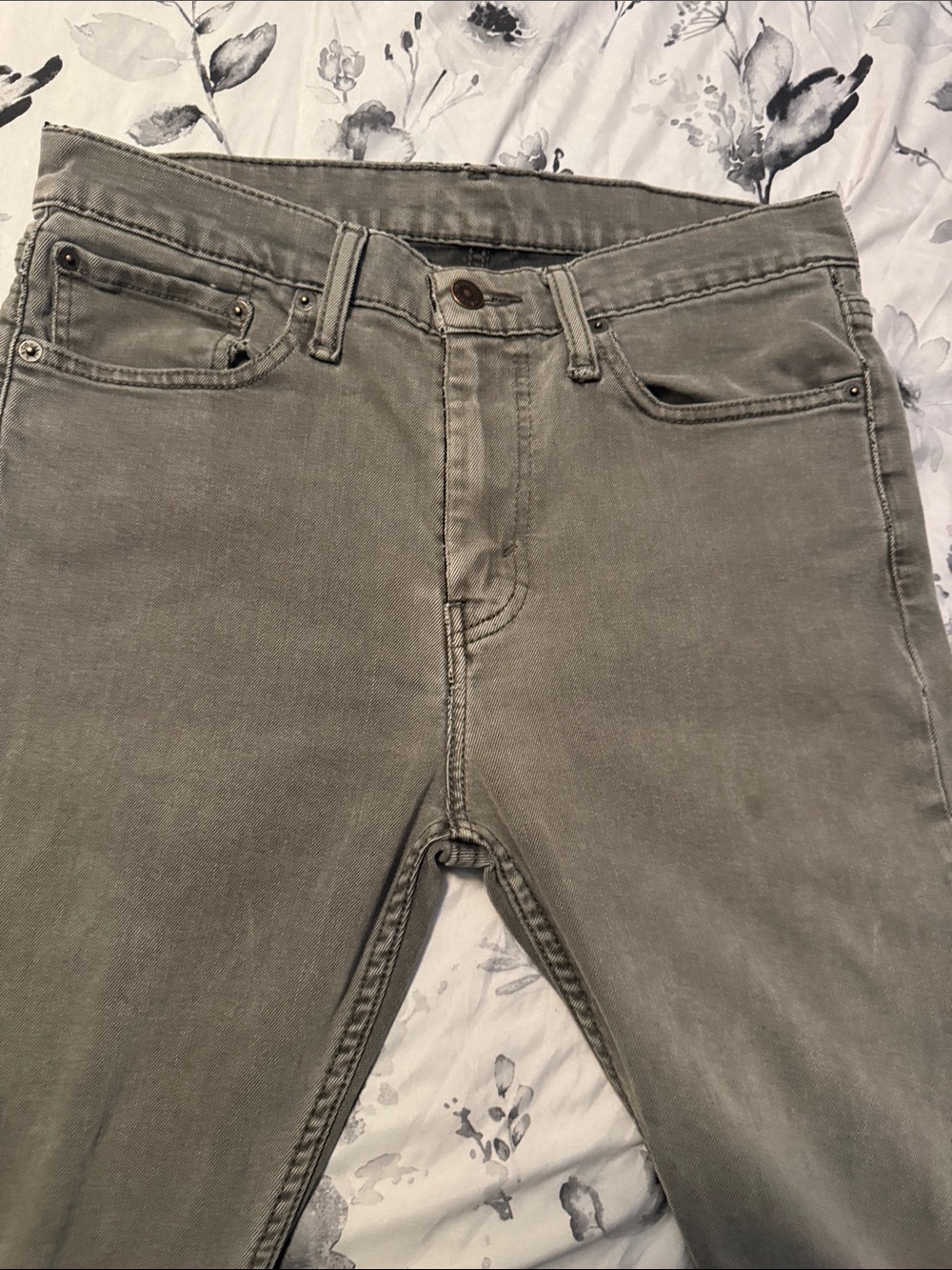 Men's Grey Levi’s Slim Fit Jeans gray Size 32/34